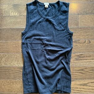 J. Crew Classic Black Tank Top
